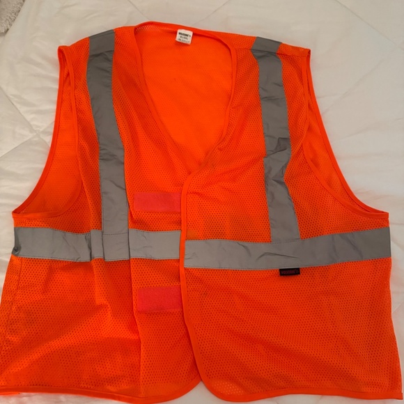 Wolverine Co. Reflective Safety Vest, Blaze Orange - Picture 3 of 3